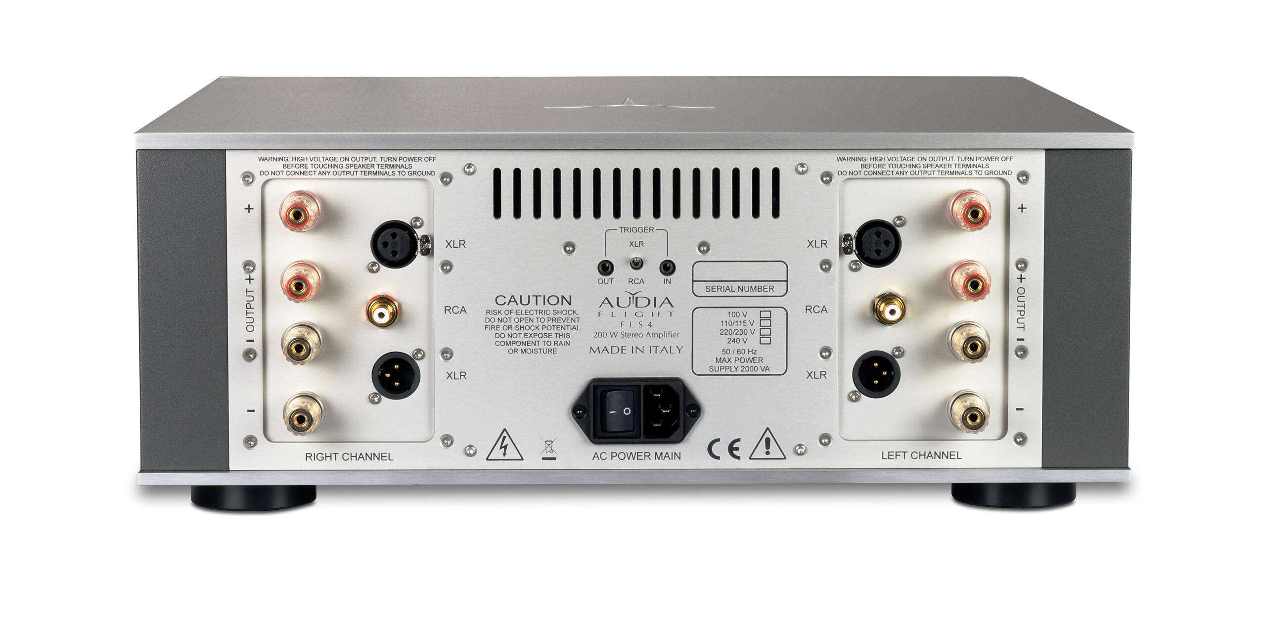 Audia Flight FLS-4 Stereo Power Amplifier - Image 4