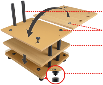 TAOC CSR Audio Equipment Rack - Image 5